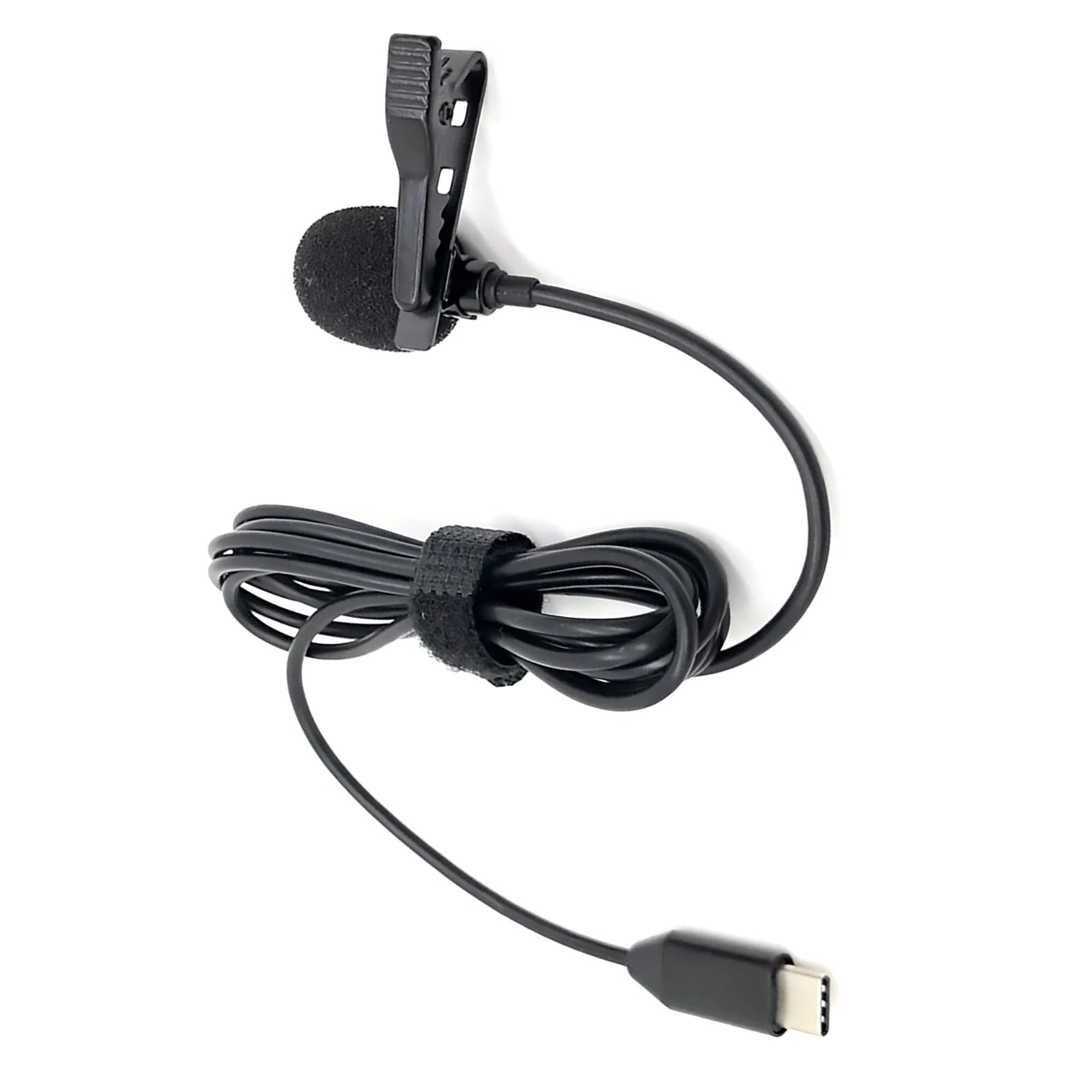 35hz-18khz Type C Clip On Lavalier Omnidirectiona<wbr/>l Microphone