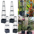 Adjustable Height Climbing Plants Design