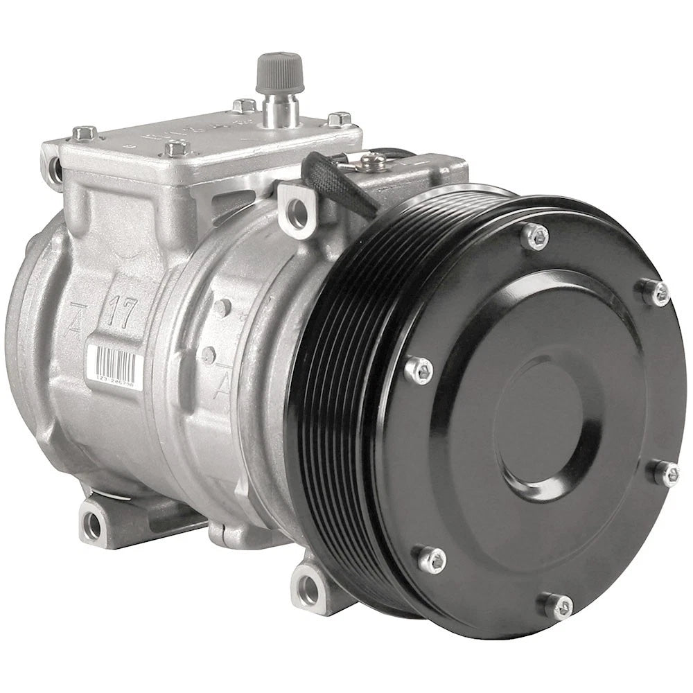 88ah169875 Nippondenso 10pa17c Compressor, W/8 Groove Clutch - Fits