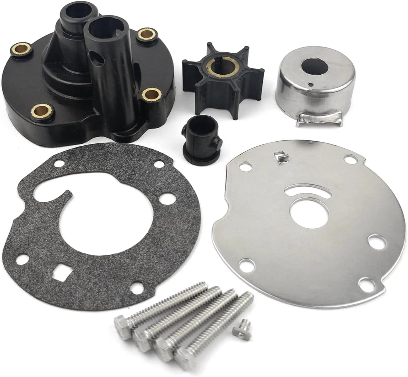 Water Pump Impeller Rebuild Kit for Johnson Evinrude 5.5-7.5HP