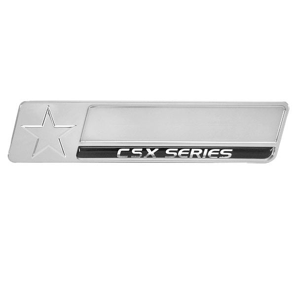 MasterCraft Boat Raised Decal CSX Series Chromax Badge by MasterCraft