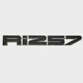 Ski Centurion Boat Raised Decal U33475-01 | RI257 Silver Black 12 Inch
