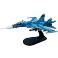 1/100 Russian Air Force Su-34 Fighter Alloy Aircraft Model With