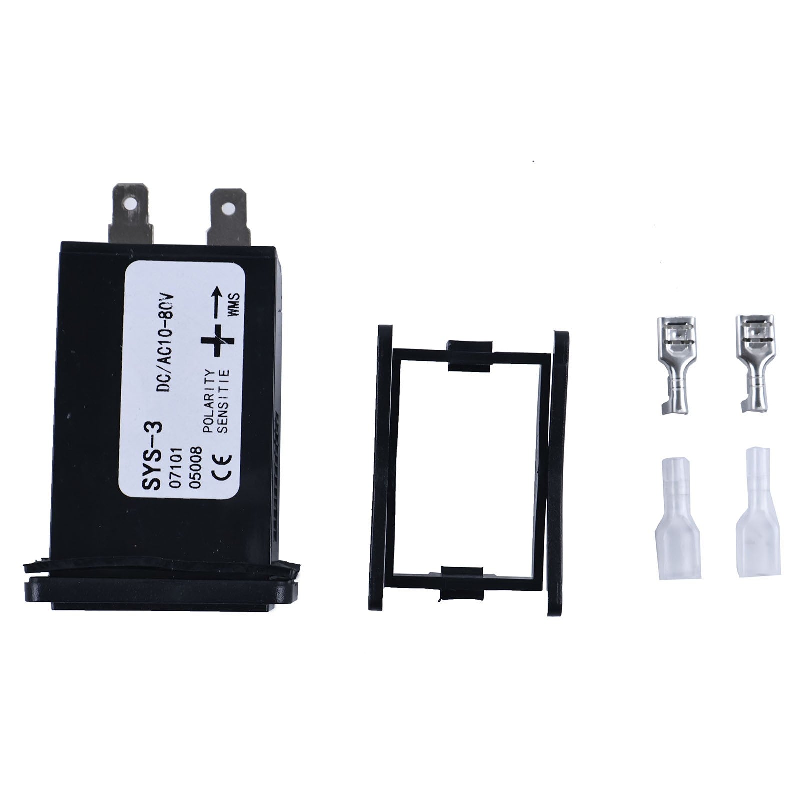 Hour Meter Gauge Sealed Sys-3 Dc10‑80V 12V 24V 3W | Hook & Hull Co