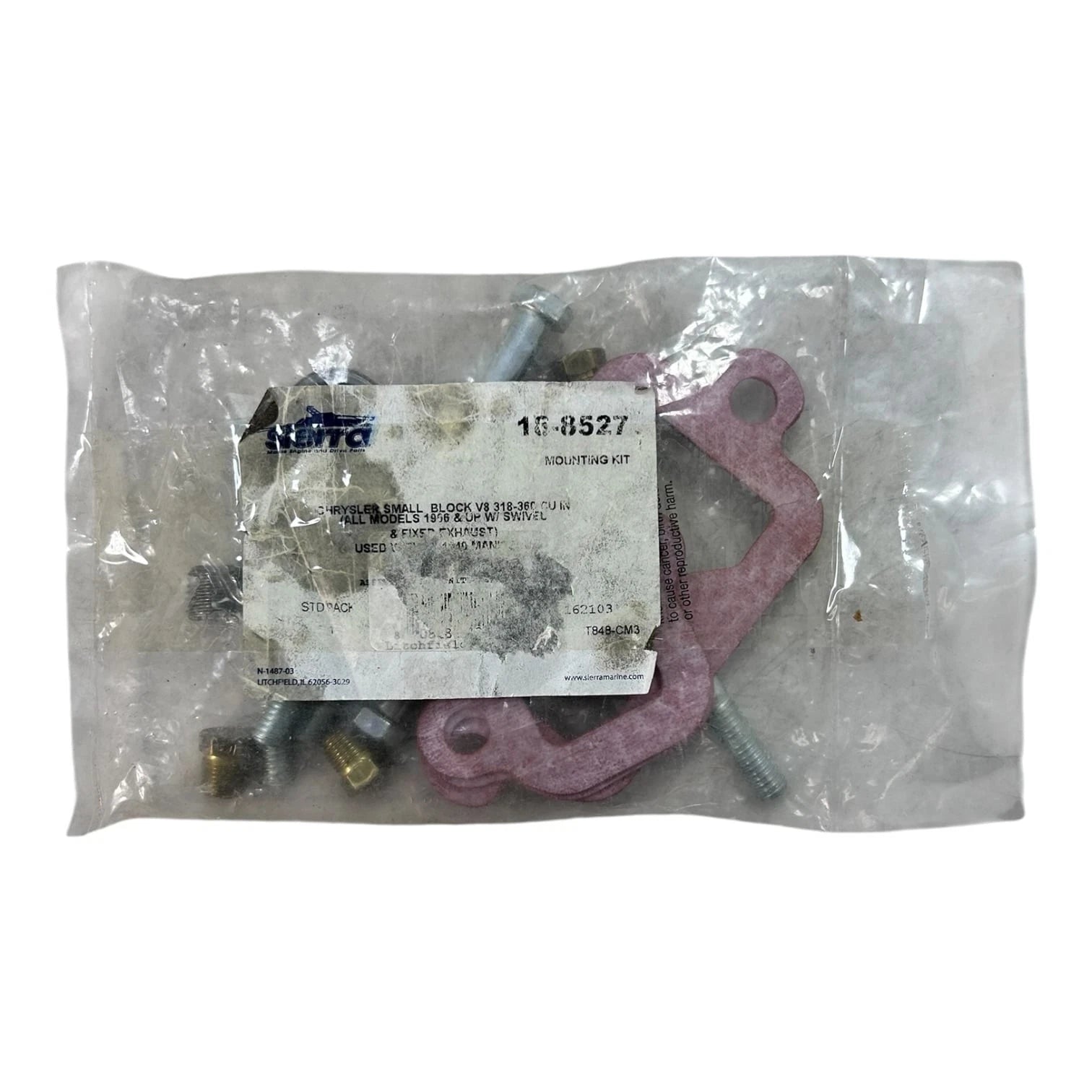 Sierra 18-8527, Marine Exhaust Manifold Mount Kit | Hook & Hull Co