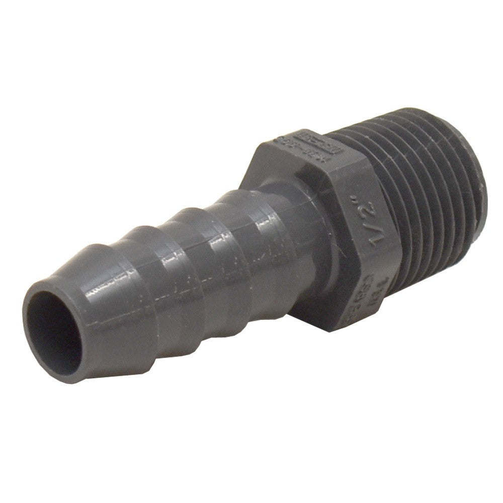Male Adapter Fitting Spears Boat 1/2 Inch Gray PVC by Spears