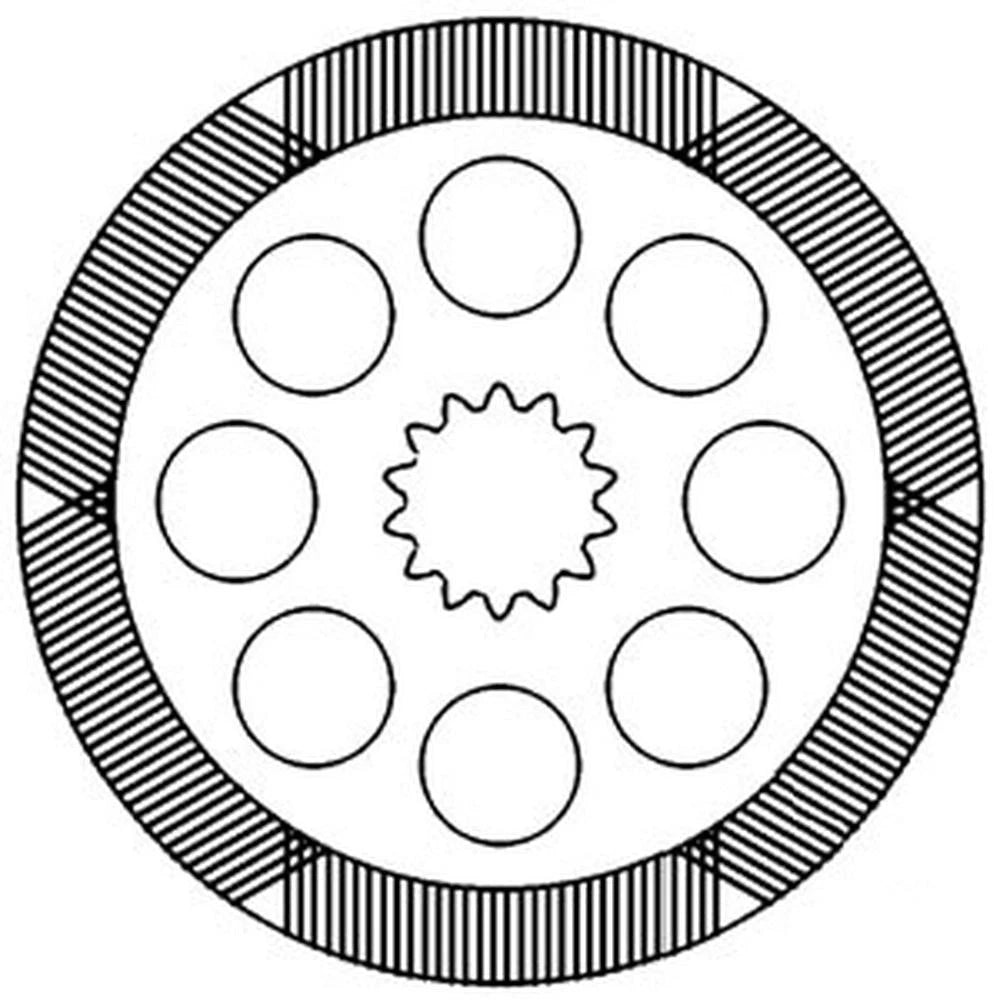 Disc 3386896m92 Fits Massey Ferguson 3070 3090 3095 3120