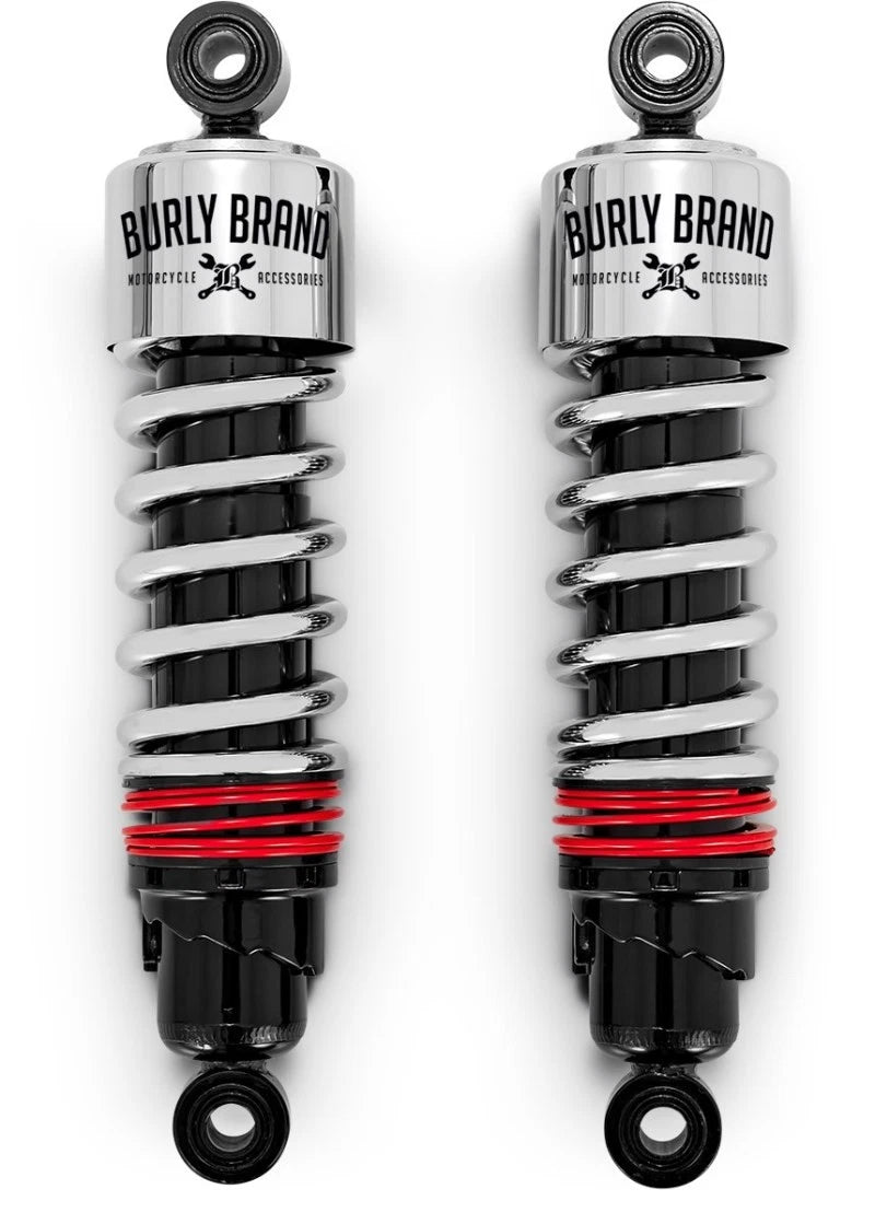 Burly Brand Flh Slammer Shocks – Fits Harley Davidson Touring
