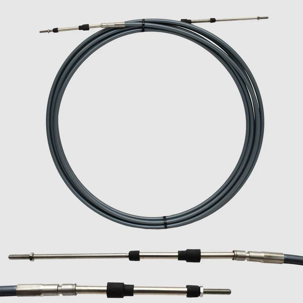 Yamaha Boat Premier Ii Control Cable Mar-cable-15-b<wbr/>k | 15 Ft