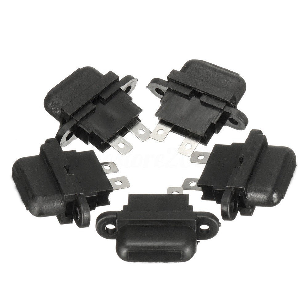 5pcs 30a Auto Blade Standard Fuse Holder Box Set Car Boat Truck With