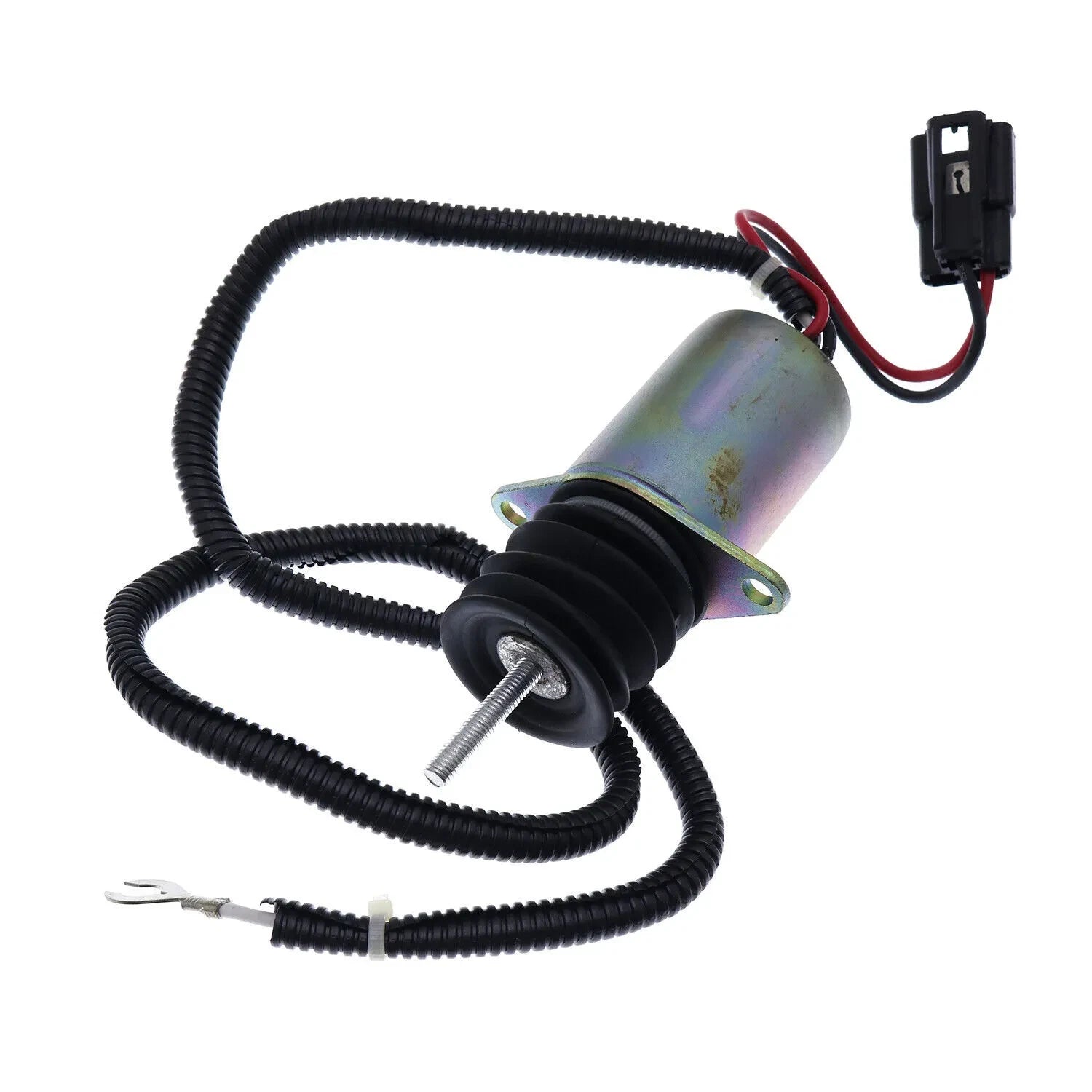 Fuel Shut Off Solenoid Am124377 John Deere 6675 7775 375 3375 4475