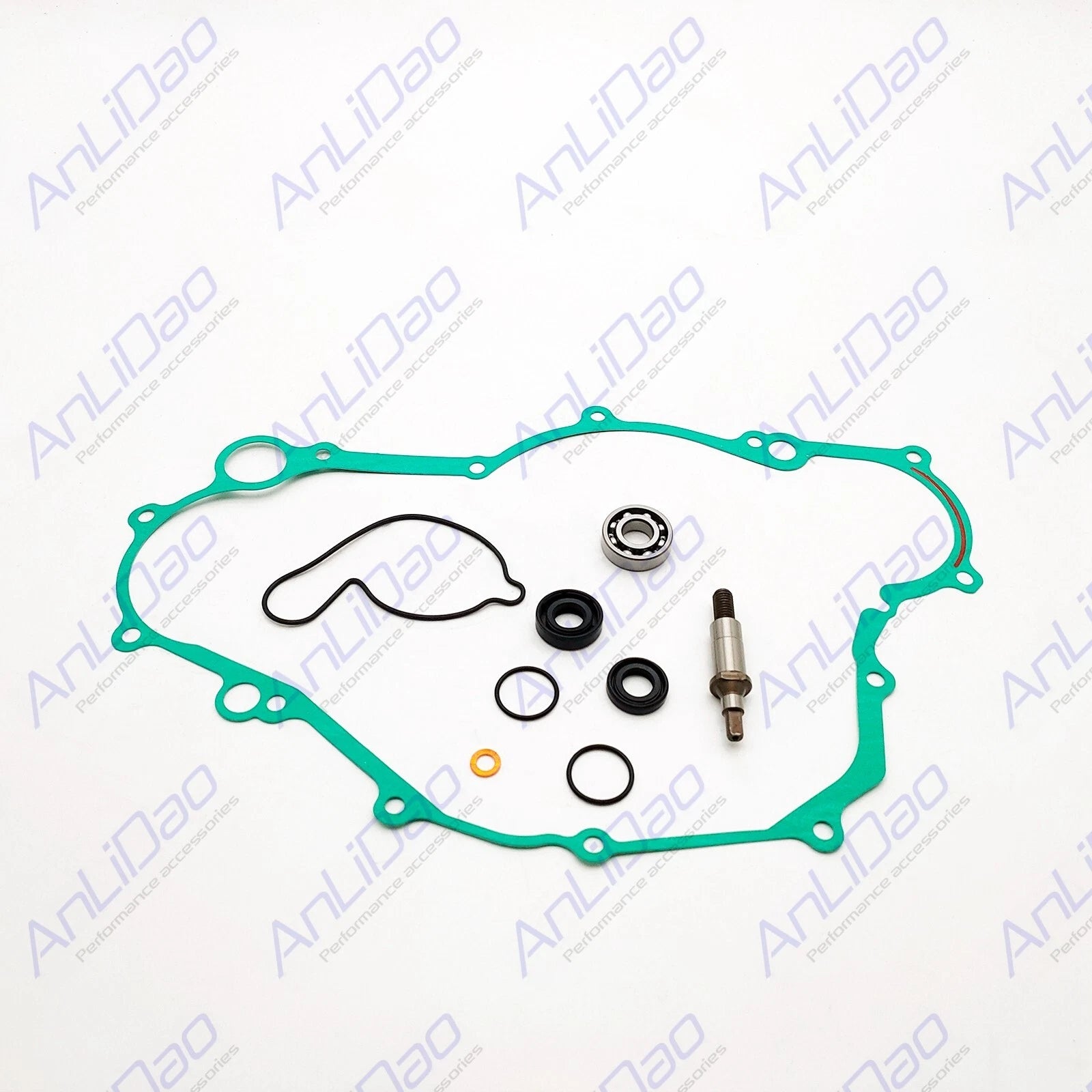 Fit Yamaha Yfz 450 Water Pump Shaft Repair Kit Seals Bearing Gaskets
