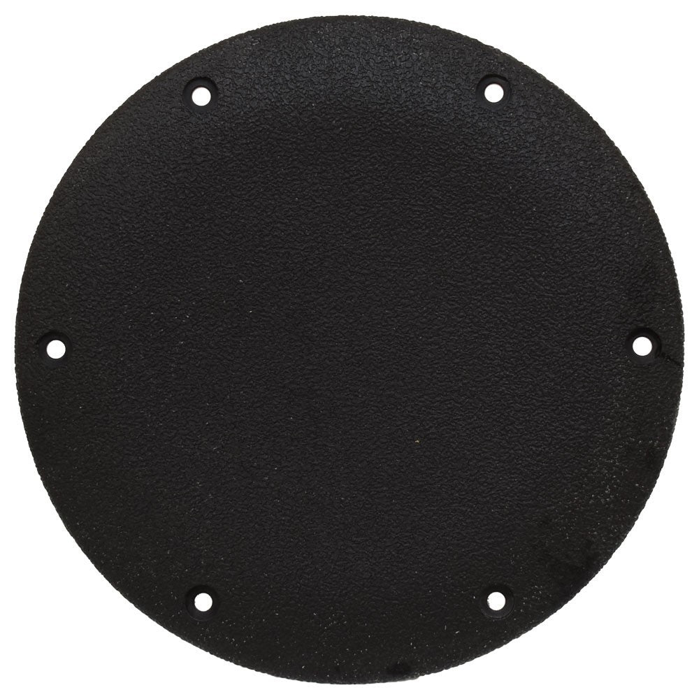 Deck Plate T-H Marine Designer Series 7 Inch Black by T-H Marine