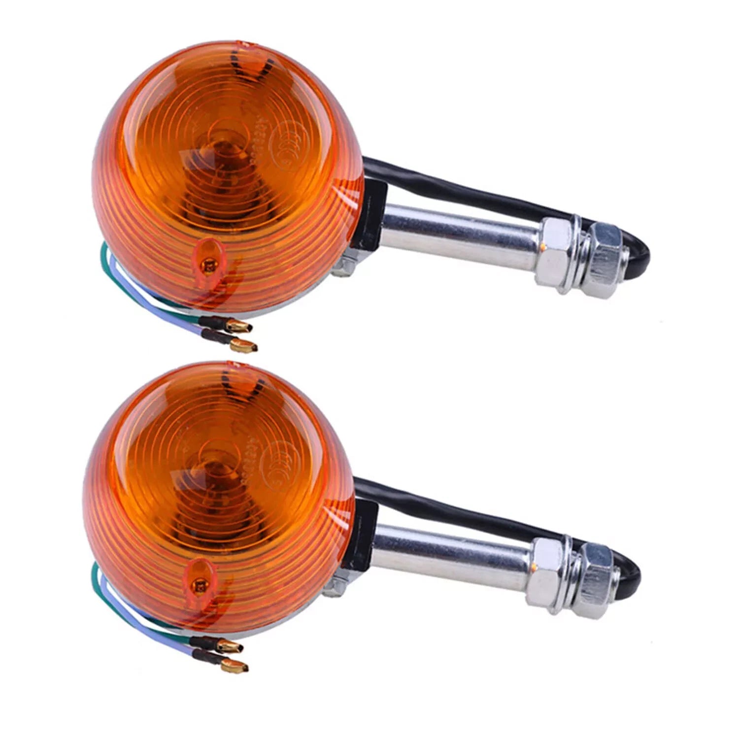 2x Rear Turn Signal 33600-413-009 33400-436-679 For Honda C70 Cb750