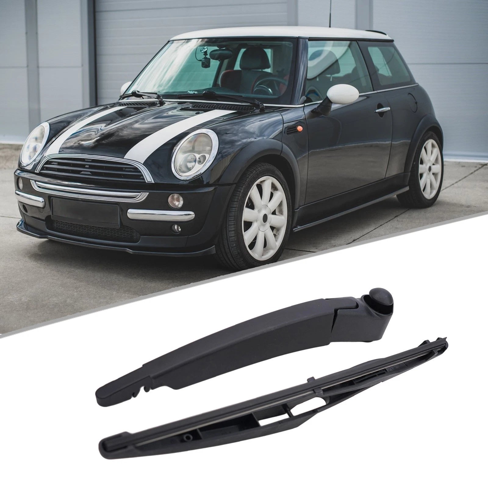 Car Rear Windshield Wiper Arm & Blade Set For Mini Cooper R50/r53 S