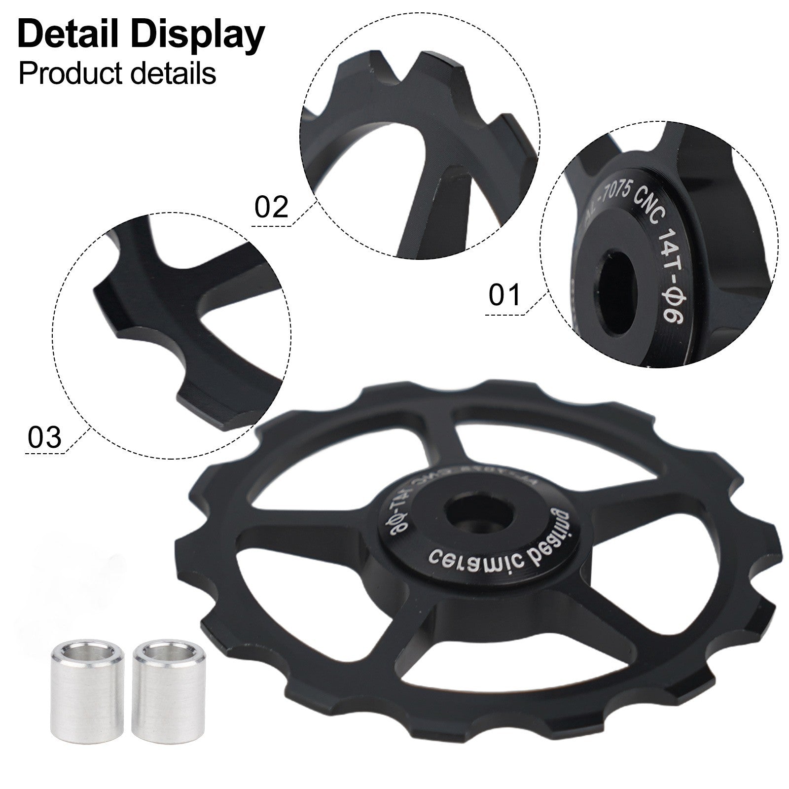 Stylish Bicycle Wheel 13T 15T