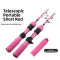 Retractable Carbon Fishing Rod with Porcelain Guide Rings