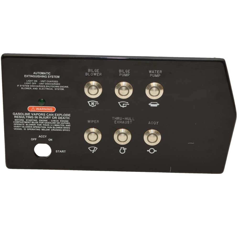 Accessory Panel Sea Ray Boats 11 3/4 x 6 1/4 Inch