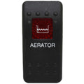 Rocker Switch Cover Carling Aerator Black by Carling