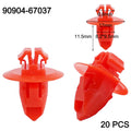 20x For Fender Flare Moulding Retainer Clips 90904-67037\ For Toyota