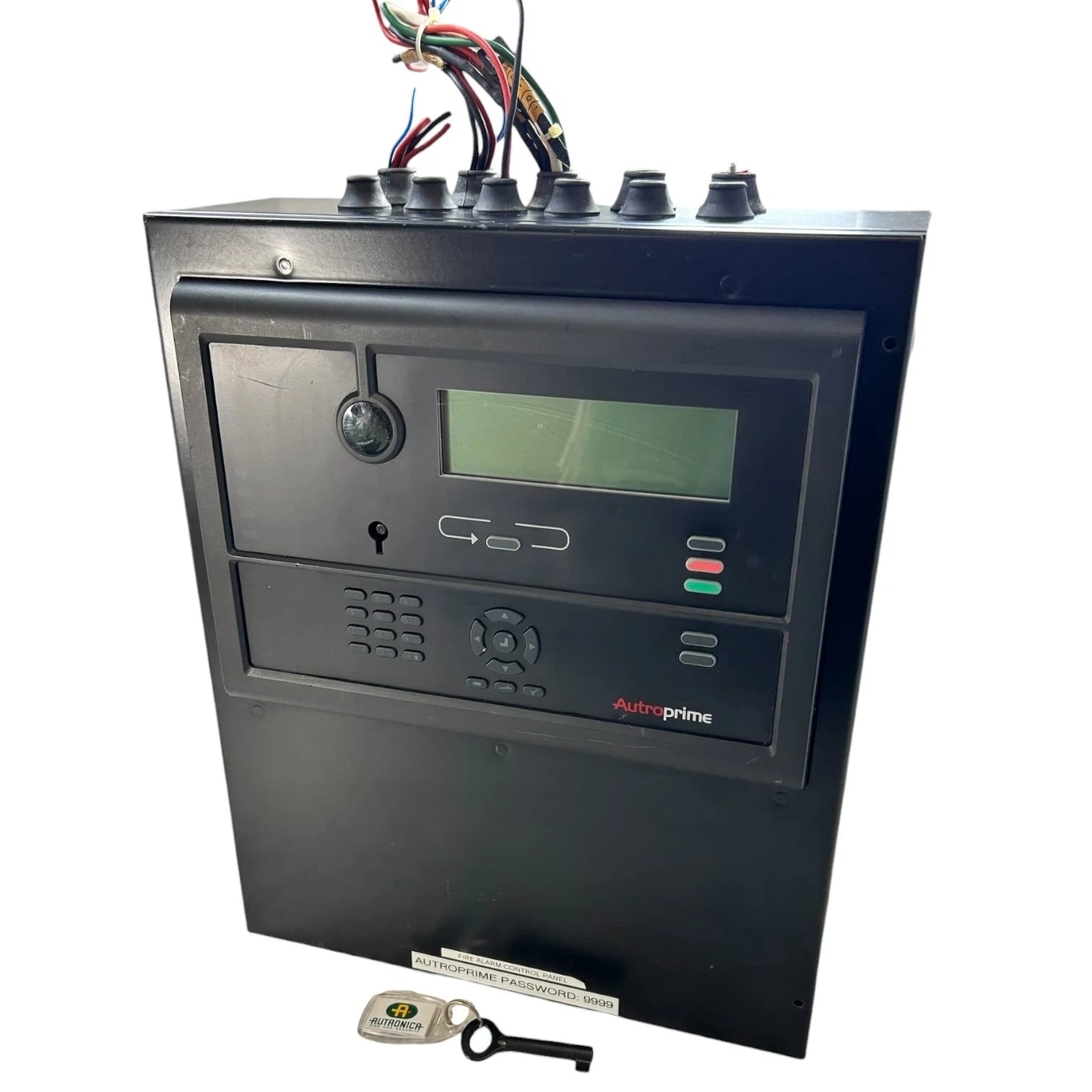 Autronica Bs-200m, Autroprime Fire Alarm Control Panel W/cut Wires