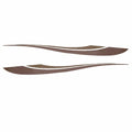 Boat Decals Rinker Bronze Gold Set of 2 by Rinker