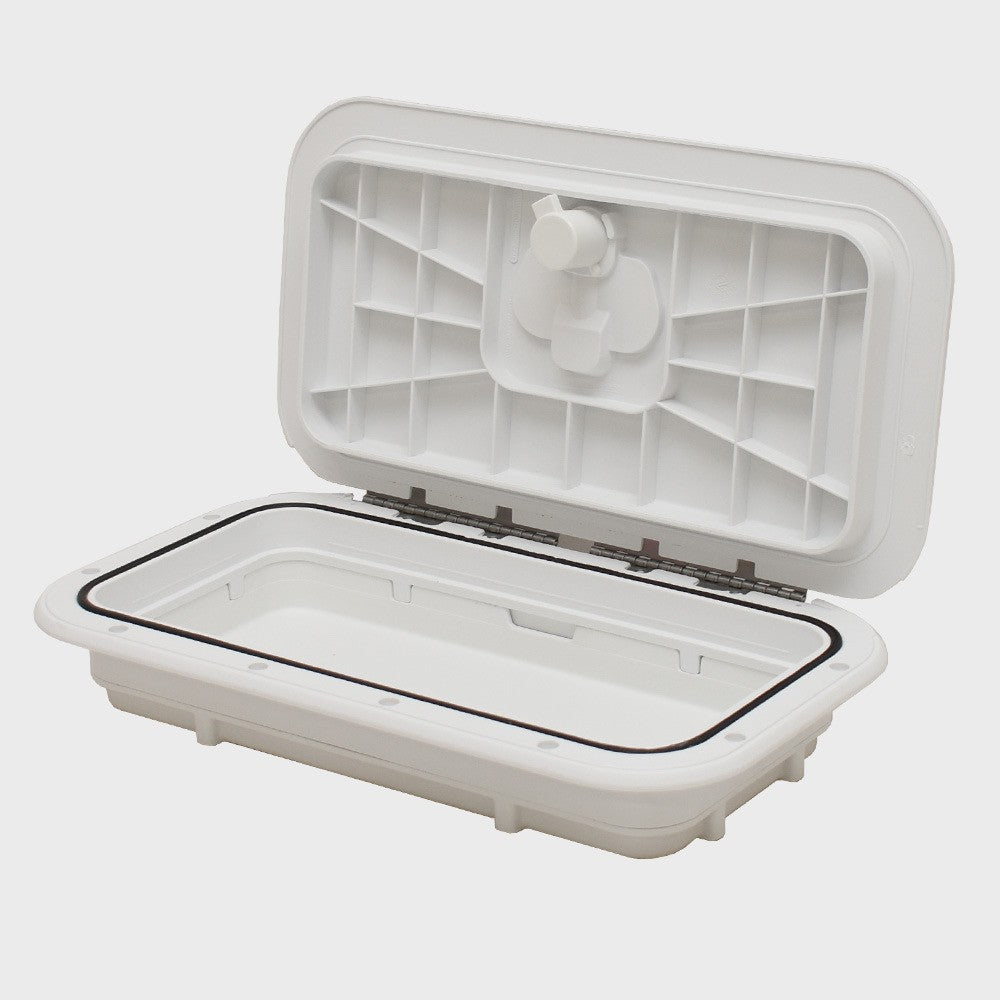 IPS Boat Utility Box 060-1269 14 x 8 Inch Polar White by IPS