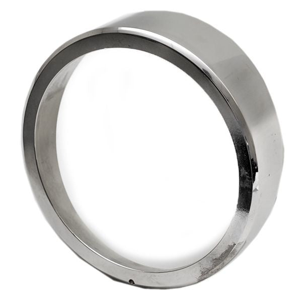 Eyebrow Gauge Bezel 4 3/8 Inch Silver Aluminum by Livorsi