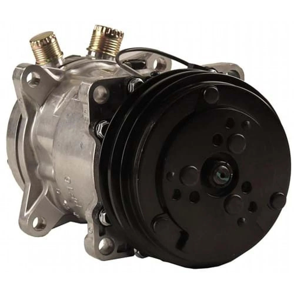 88010106a Sanden Sd508 Compressor, W/ 2 Groove Clutch - Fits Ag-chem