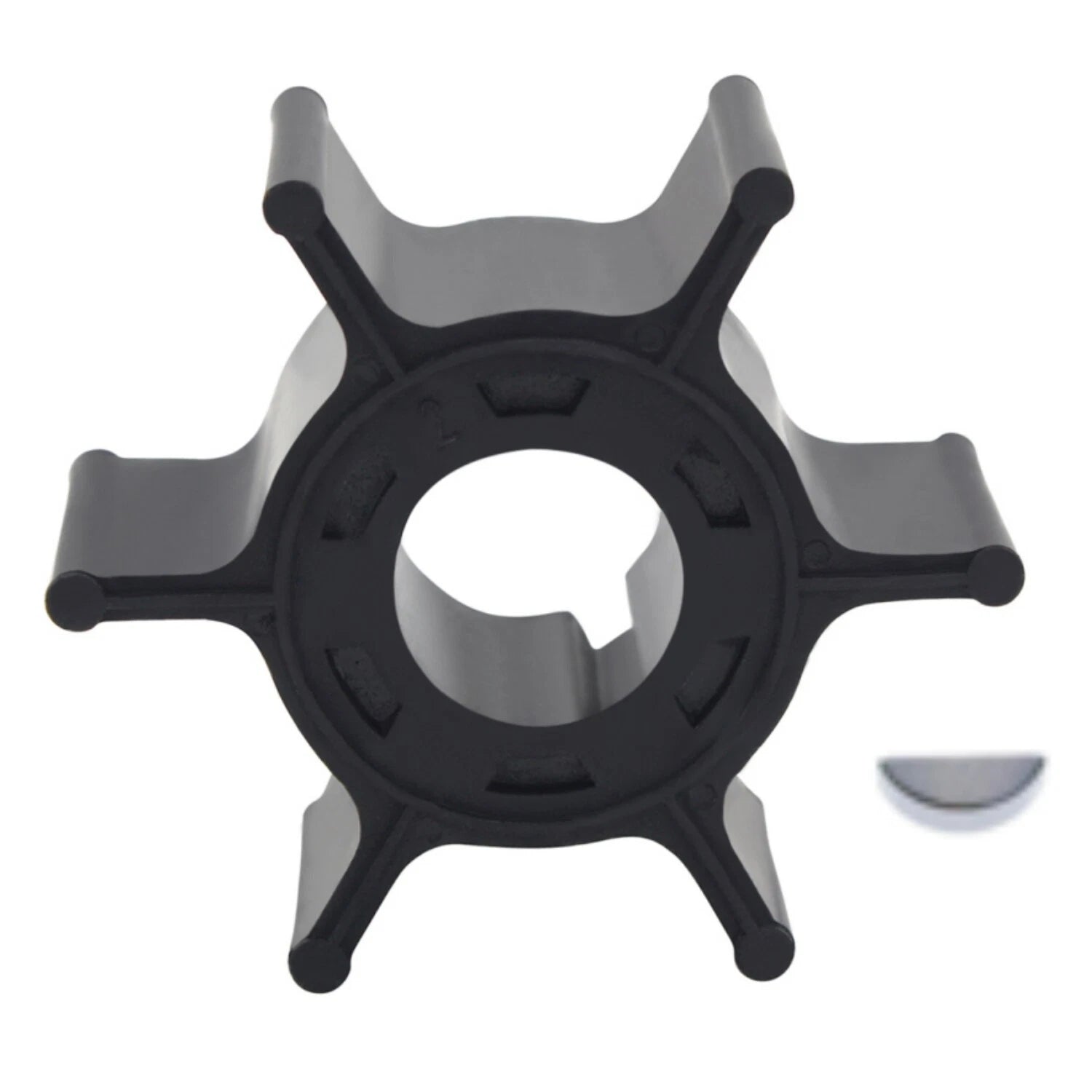 Water Pump Impeller With Key 6g1-44352-00 For Yamaha Outboard 6hp 8