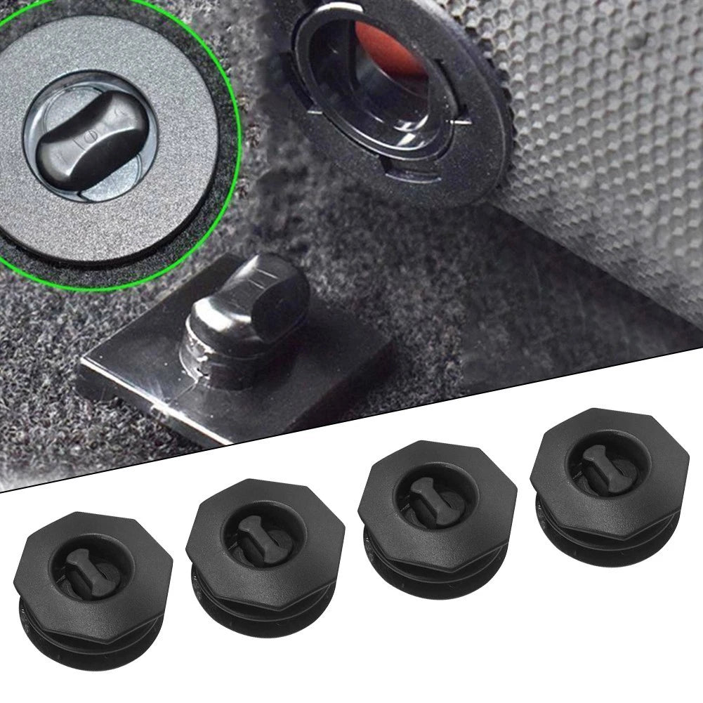 Clips Fastener Black Car Carpet Fittings Fixing | Hook & Hull Co