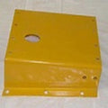 At62593 Side Shield R/h With Hinge Fits John Deere 444c, 444d, 544c,
