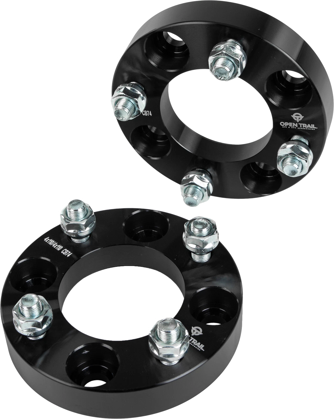 Open Trail Wheel Spacer 1 Inch 4/110 Bolt Pattern For Atv/utv