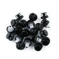 Door Trim Panel Clip Nylon Clips Black White Door Trim Panel Clip 8mm