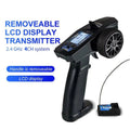 2.4g 4ch Rc Transmitter Remote Controller+rec<wbr/>eiver Lcd For Rc