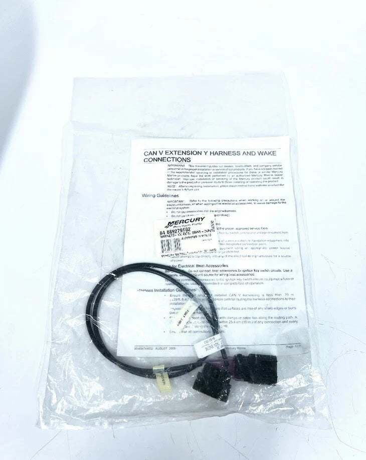 '-New- Mercury 84-889279t02, Dual Wake Input Harness, Oem