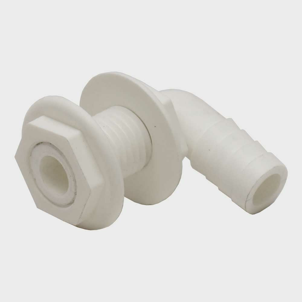 Lowe Boat 90 Degree Thru Hull Fitting | 3/4 Inch HoseOpens in a new wi