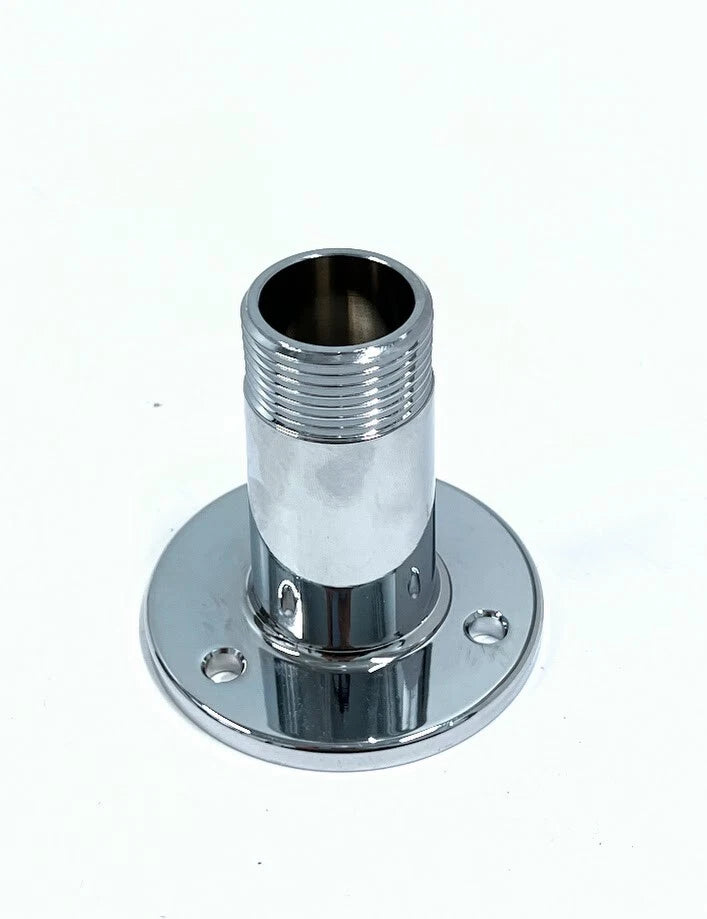 Digital Yacht Zcele179f, Deck Base, 1 1/4in Threaded, Stainless Steel