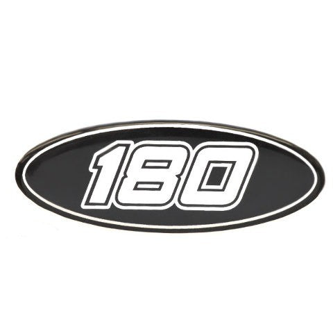 Crownline Boat Raised Decal 40192 Black Silver by Crownline