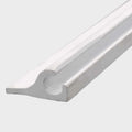 Barbour Plastics Boat Rub Rail R1062 | 1 7/8 X 5/8 Rigid White (20 Ft)