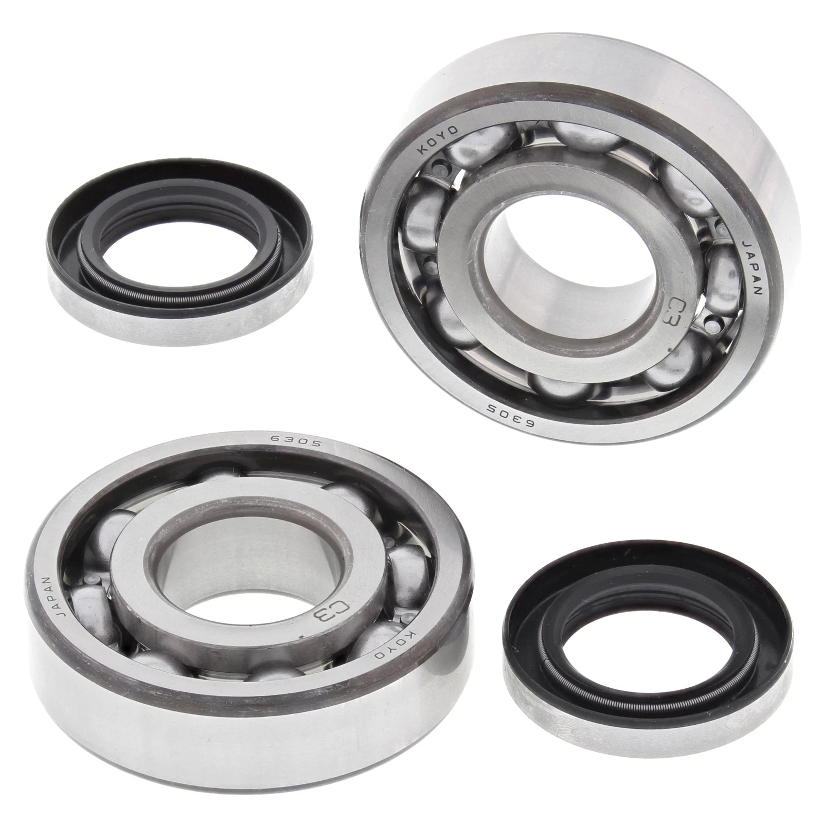 Crank Shaft Bearing Kit For Kawasaki Kdx200 1987