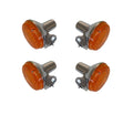 Turn Signals Set Of 4 Front & Rear For Kawasaki Kz 650 D Sr650
