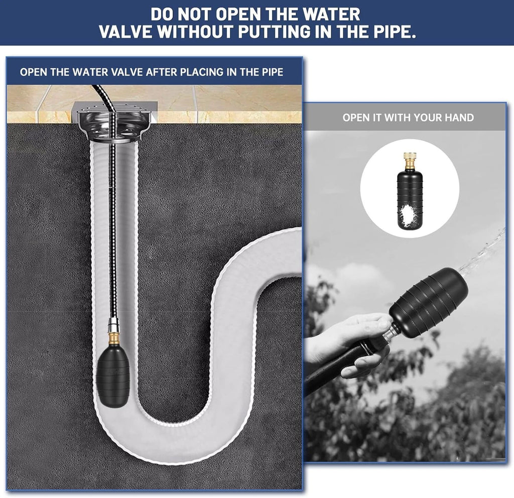 Drain Bladder Kit for All Drain Pipes 1-6