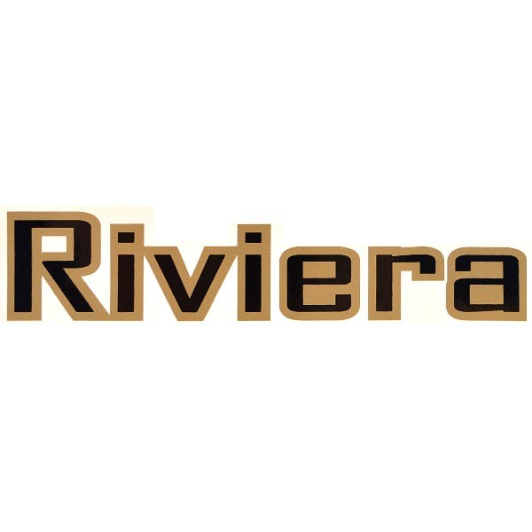Parti Kraft Brand Decal Riviera by Parti Kraft