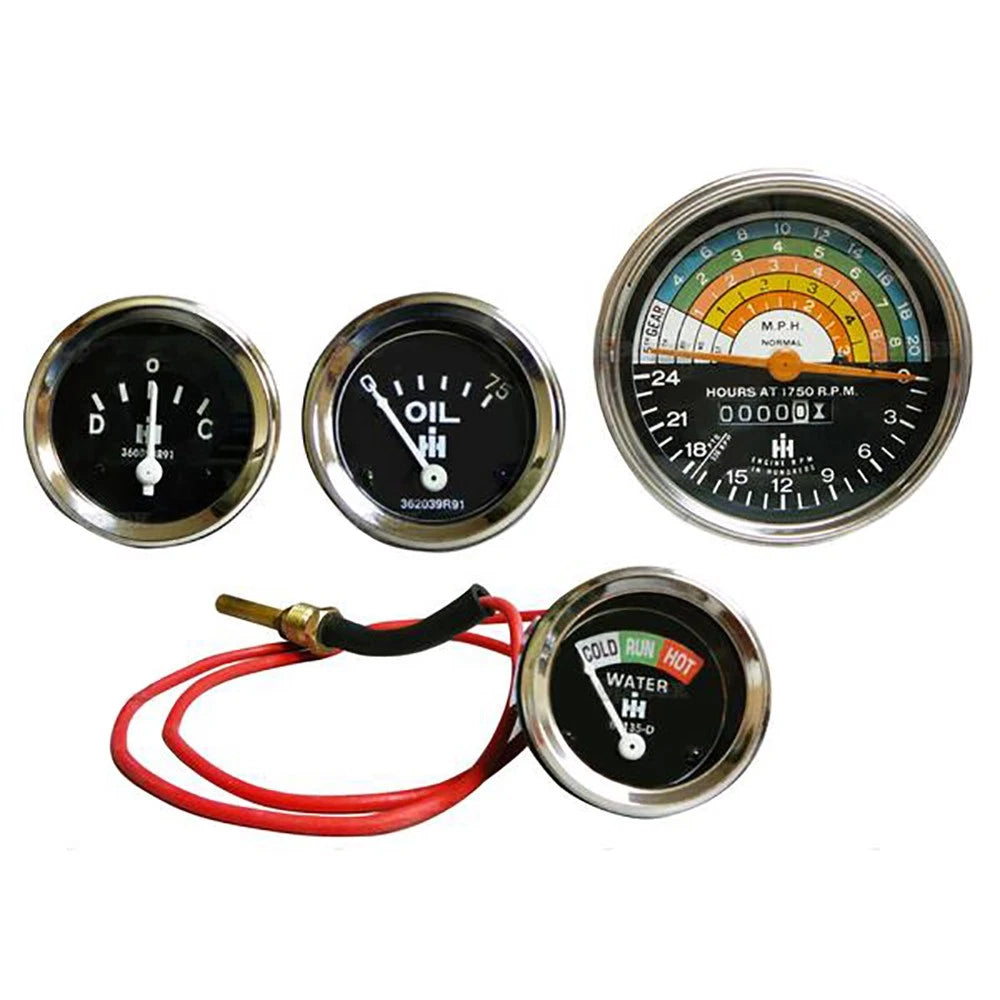65524 Gauge And Instrument Kit Fits Case Ih 300 350 Utility