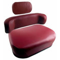 Sw3139609 Cushion Set, Maroon Vinyl - (.) Fits Oliver