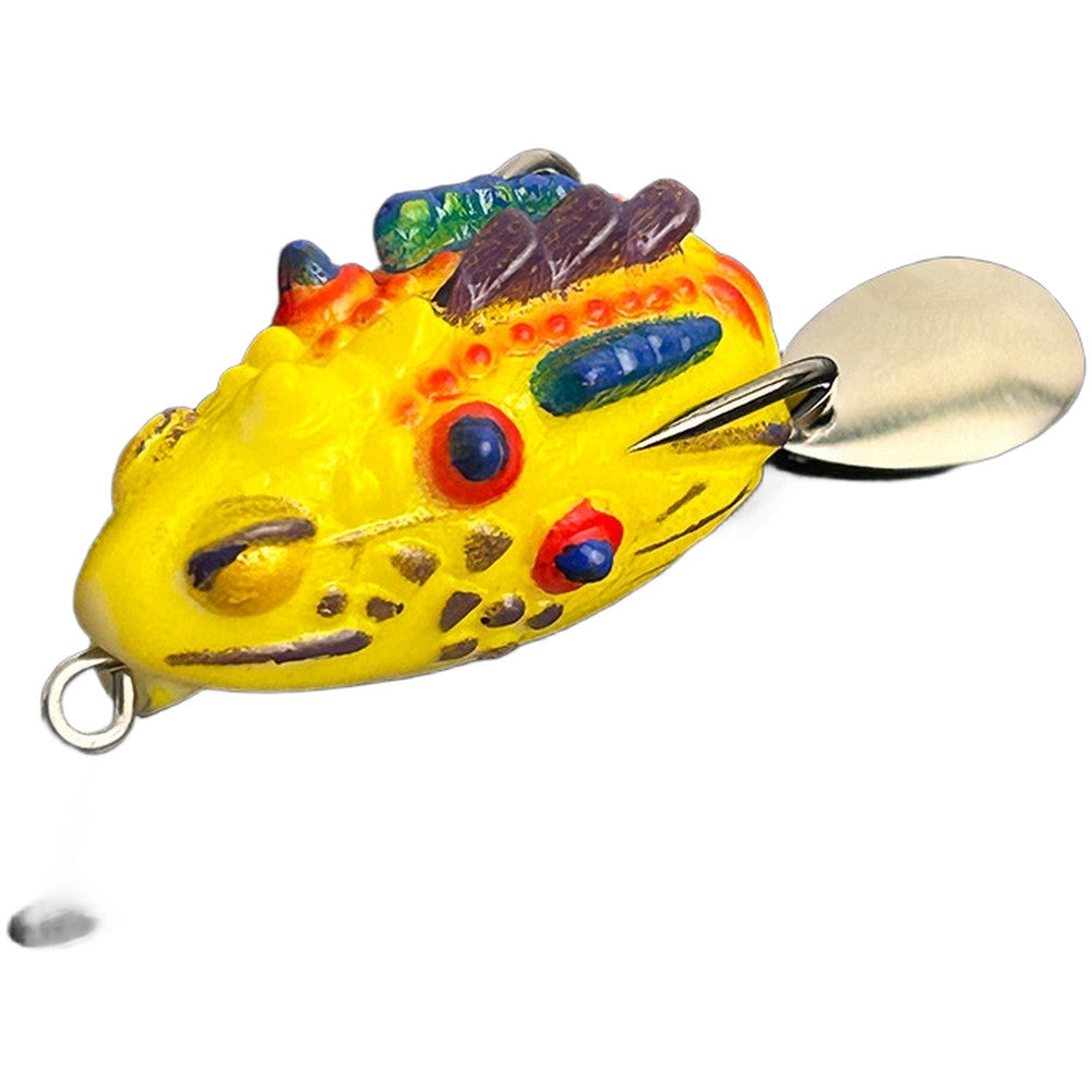 Swimbait Frog Lure with 3D Eyes