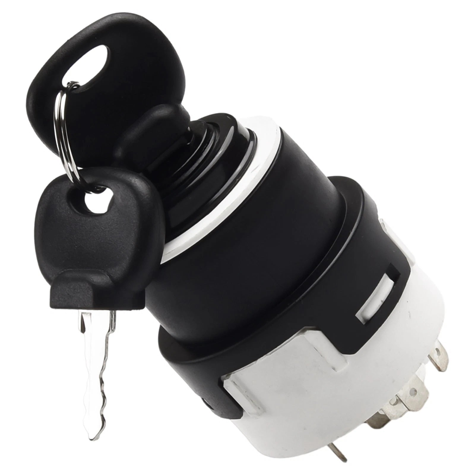 White & Black For Jcb Ignition Switch Replacement Part With For 2