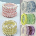 4pcs Hair Rope Bands for Ponytail Styling