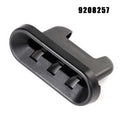 9208257 1pcs Car Rear Seating Buckle Fixing Clip Black Fastener Clamp